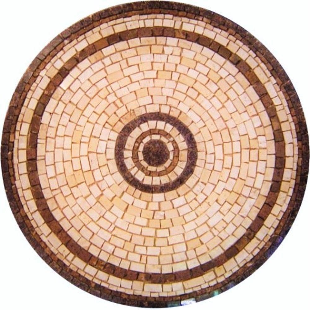 Rosone Mosaico Contemporâneo Cotto Ii Exclusivo