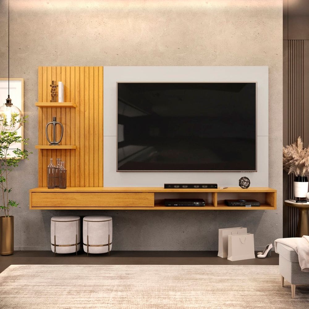 Painel para Tv até 60 Polegadas Bento Cedro/Bali