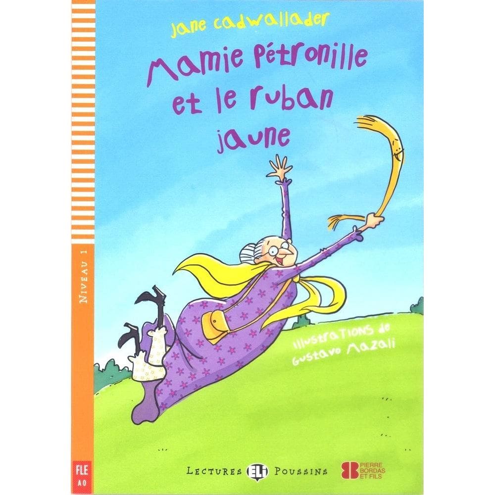Mamie Pétronille Et Le Ruban Jaune - Hub Lectures Poussins - Niveau 1 - Livre Avec CD Audio