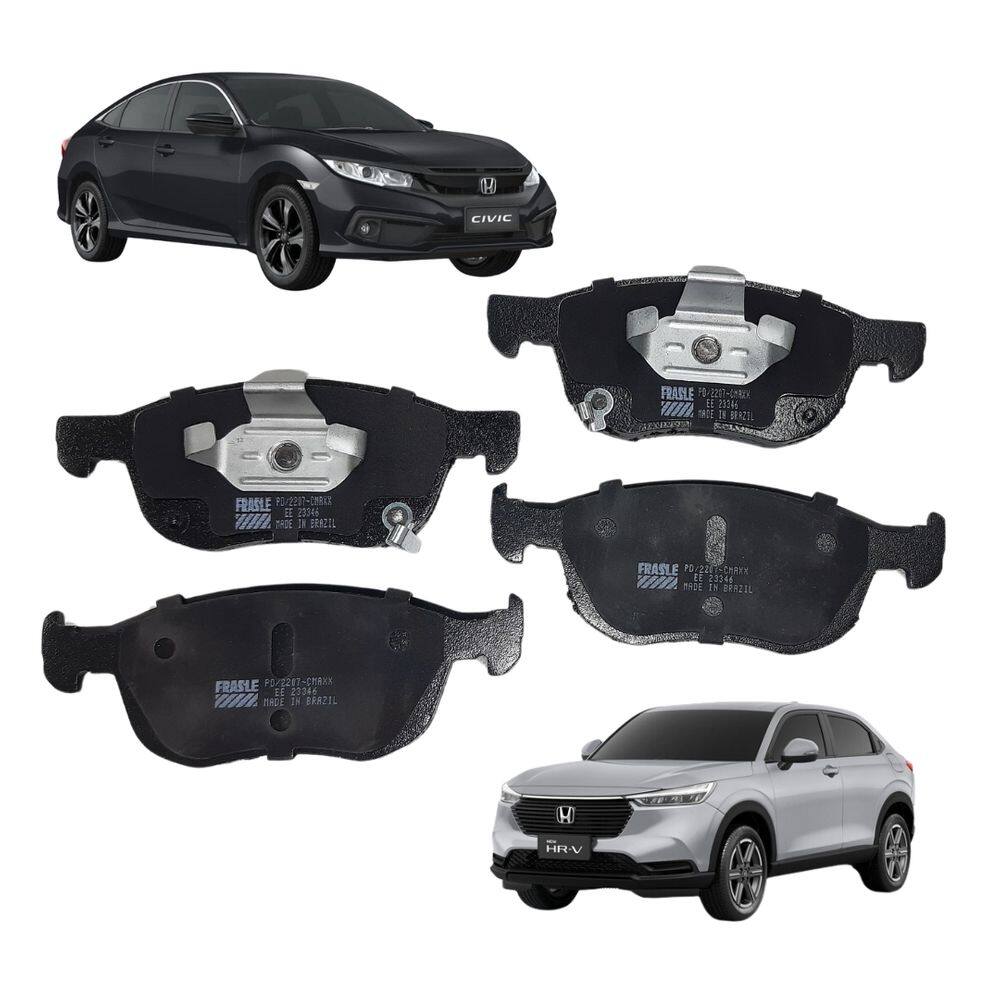 Pastilha de Freio Dianteira Fras-le CIVIC EXL 2.0 R20Z1 2.0 L 16V Sohc L4 2020 A 2021