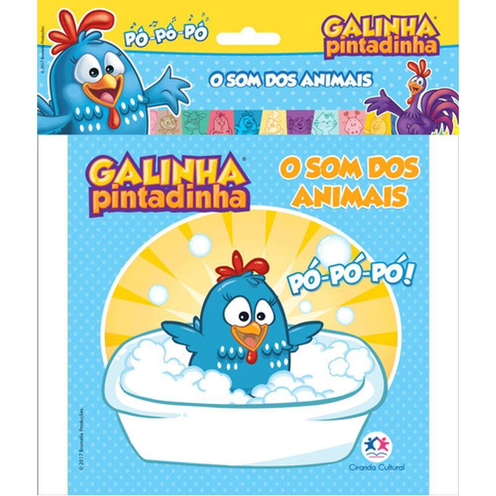 Livro Infantil Galinha Pintadinha - O Som Dos Animais