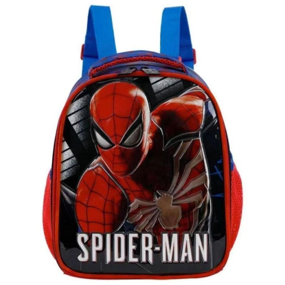 Lancheira Térmica Escolar Infantil Menino Home Aranha Jogo Spider Man Xeryus 11674
