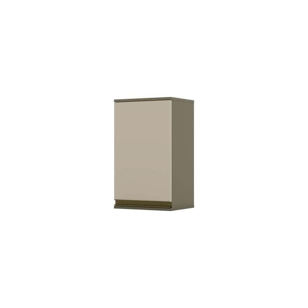Armário Aéreo 01 Porta 40 Cm Connect Henn Duna Com Cristal