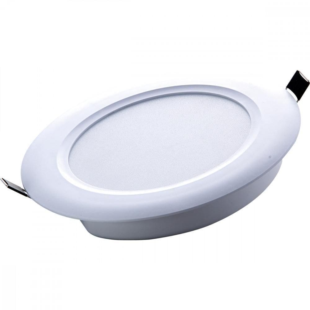 Plafon Led Tramontina Redondo De Embutir Slim 1000 Lm 12 W Bivolt 3000 K Luz Amarela