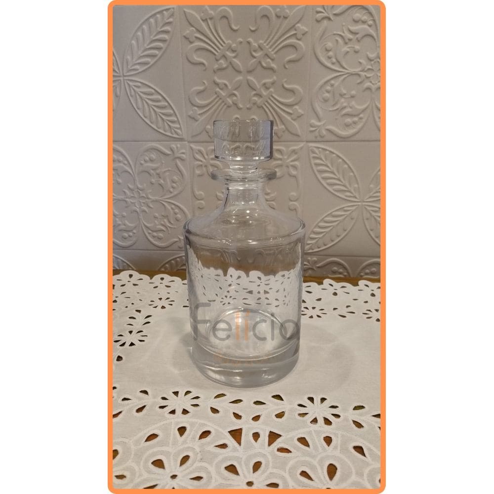 Garrafa de Cristal para Licor 850ml - Wolff