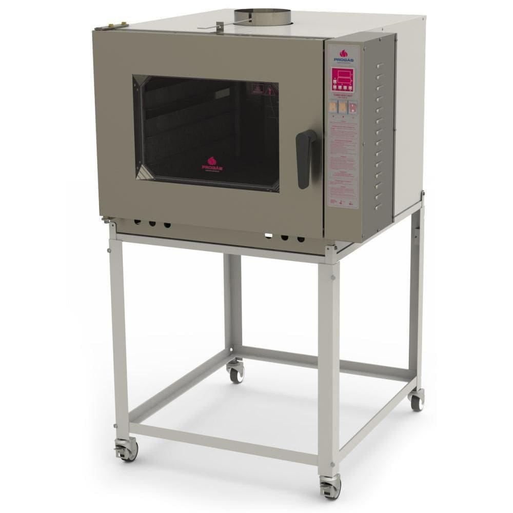Forno Padaria Turbo á Gás Capacidade 5 Esteiras Prp-5000 Bivolt - Progás Bivolt