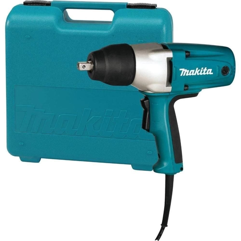 Chave De Impacto Industrial 12.7mm 400w Torque 350nm Com Soquete Maleta Tw0350 110v Makita