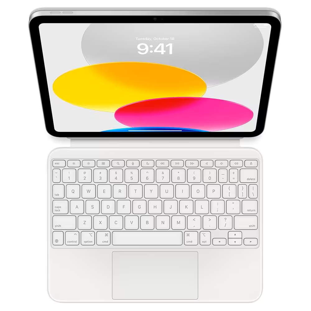 REEMBALADO: Teclado para iPad Apple Magic Keyboard Folio 10ª geração - Branco