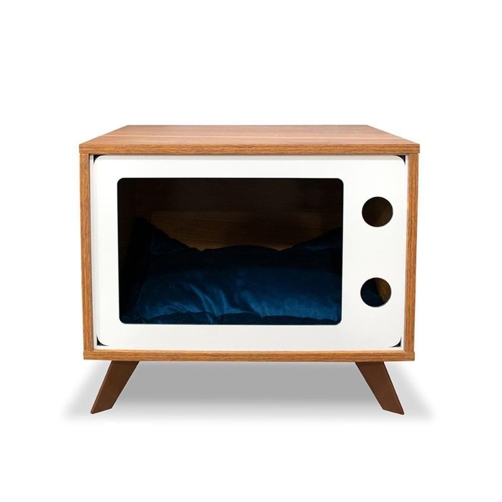 Armario Pet Tv - Matte/off White