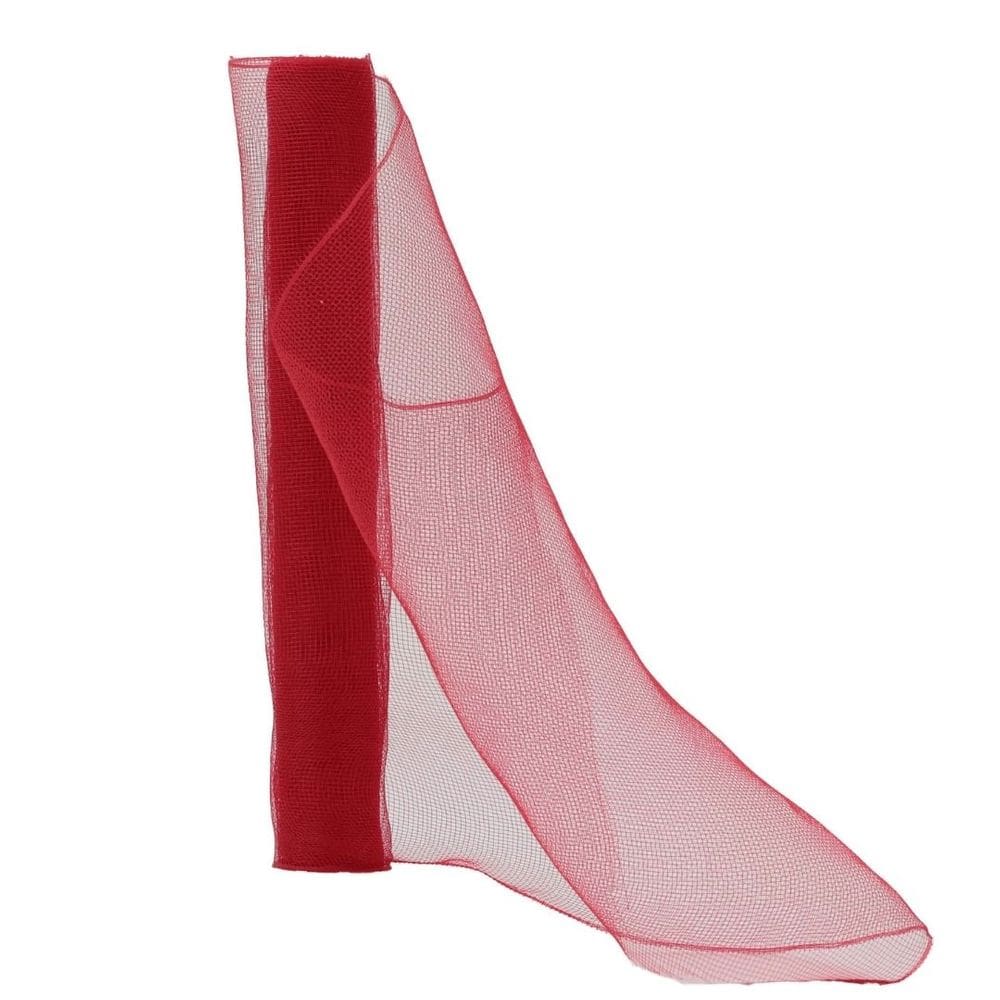 Tela Decorativa Natal Fita Extra Grande 52cm x 5 metros Vermelho - Magizi