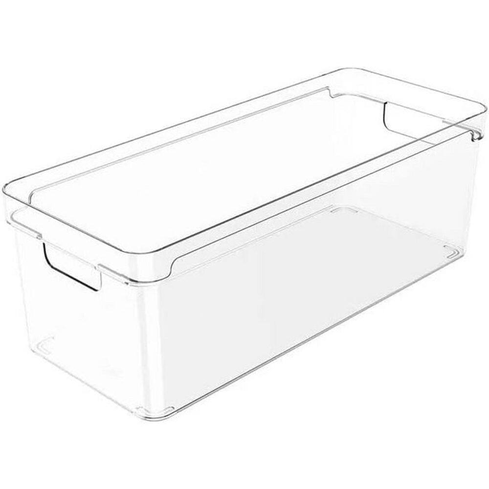 Organizador De Armários 6,8 Litros Clear 37 x 15 x 13cm - Na