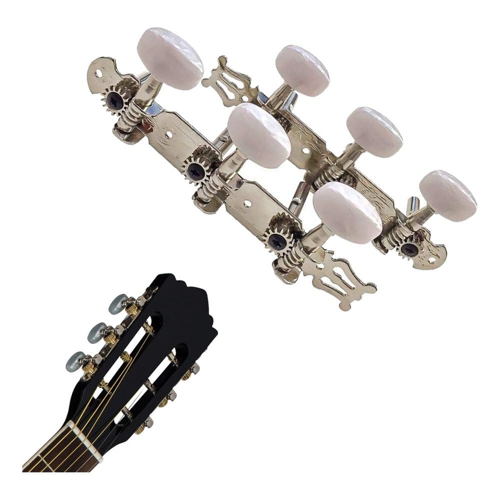 Tarraxa Myth P/ Violão Pino Fino / Headstock Furo Lateral 814
