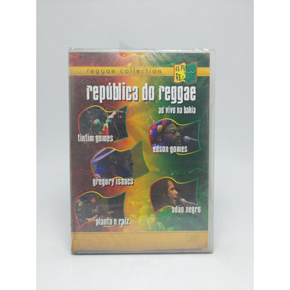 Dvd Reggae Collection República Do Reggae