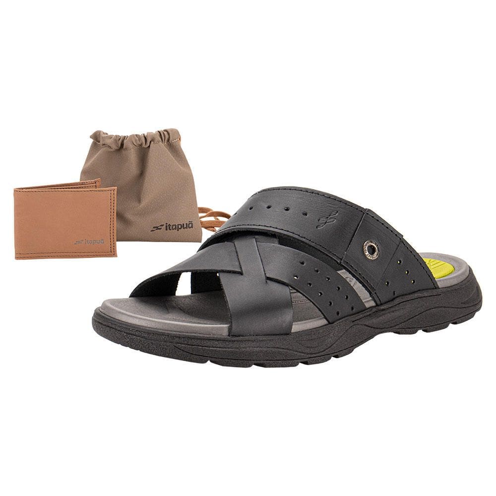 Kit Chinelo Masculino E Carteira Itapuã 1251