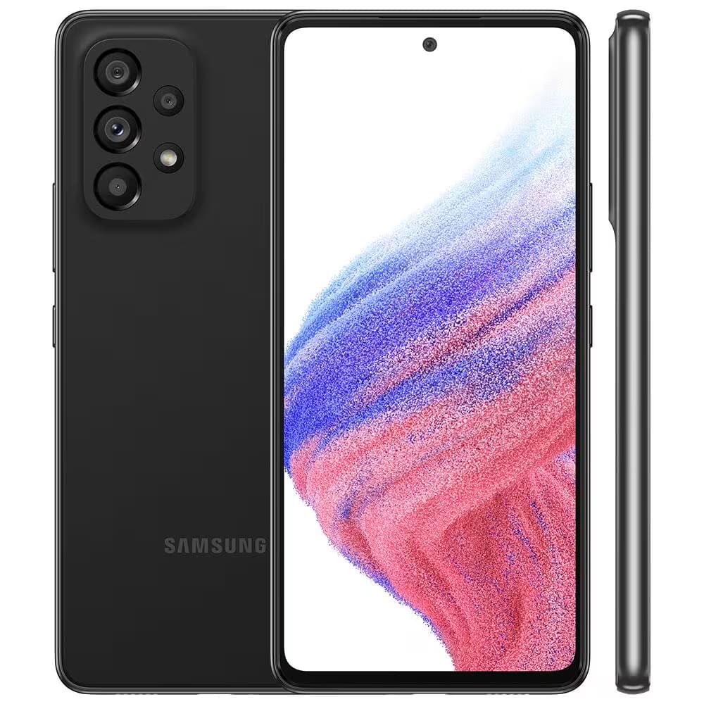 REEMBALADO: Samsung Galaxy A53 5G 128GB 8GB de RAM Tela de 6.5 - Preto