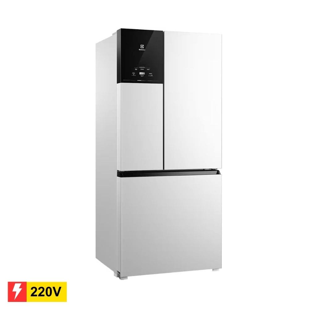 REEMBALADO: Geladeira Electrolux Multidoor Efficient IM8 Frost Free 590L Branca - 220V