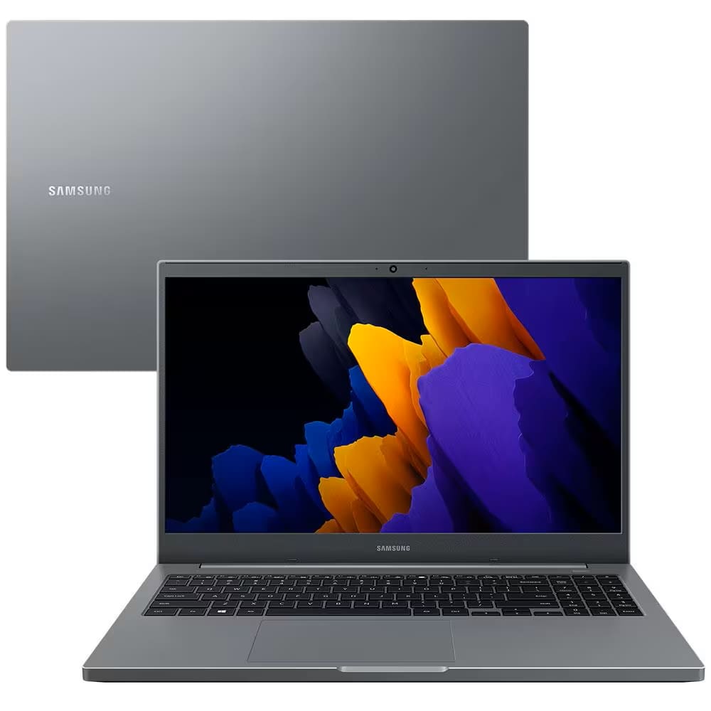 REEMBALADO: Notebook Samsung Book Intel® Celeron Dual-Core 4GB 256GB SSD Tela Full HD 15.6