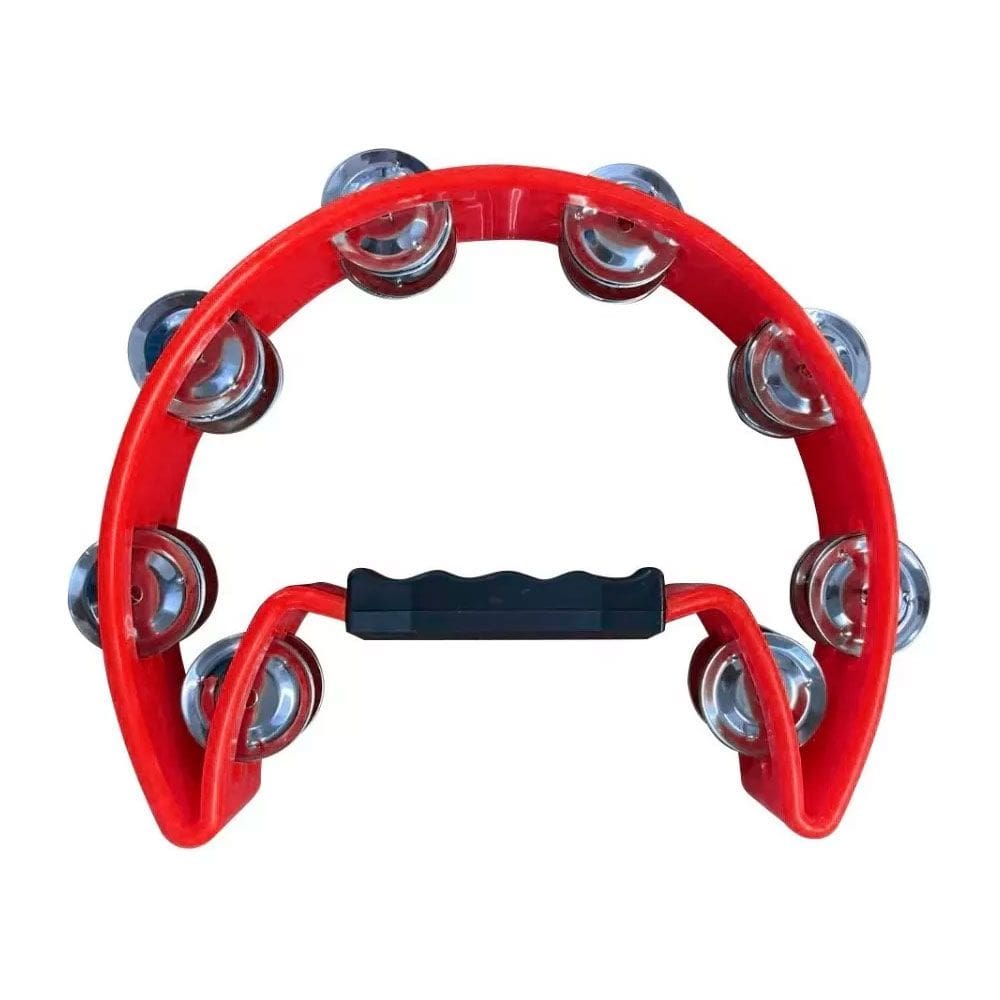 Pandeirola Meia Lua Mxt Profissional Vermelho