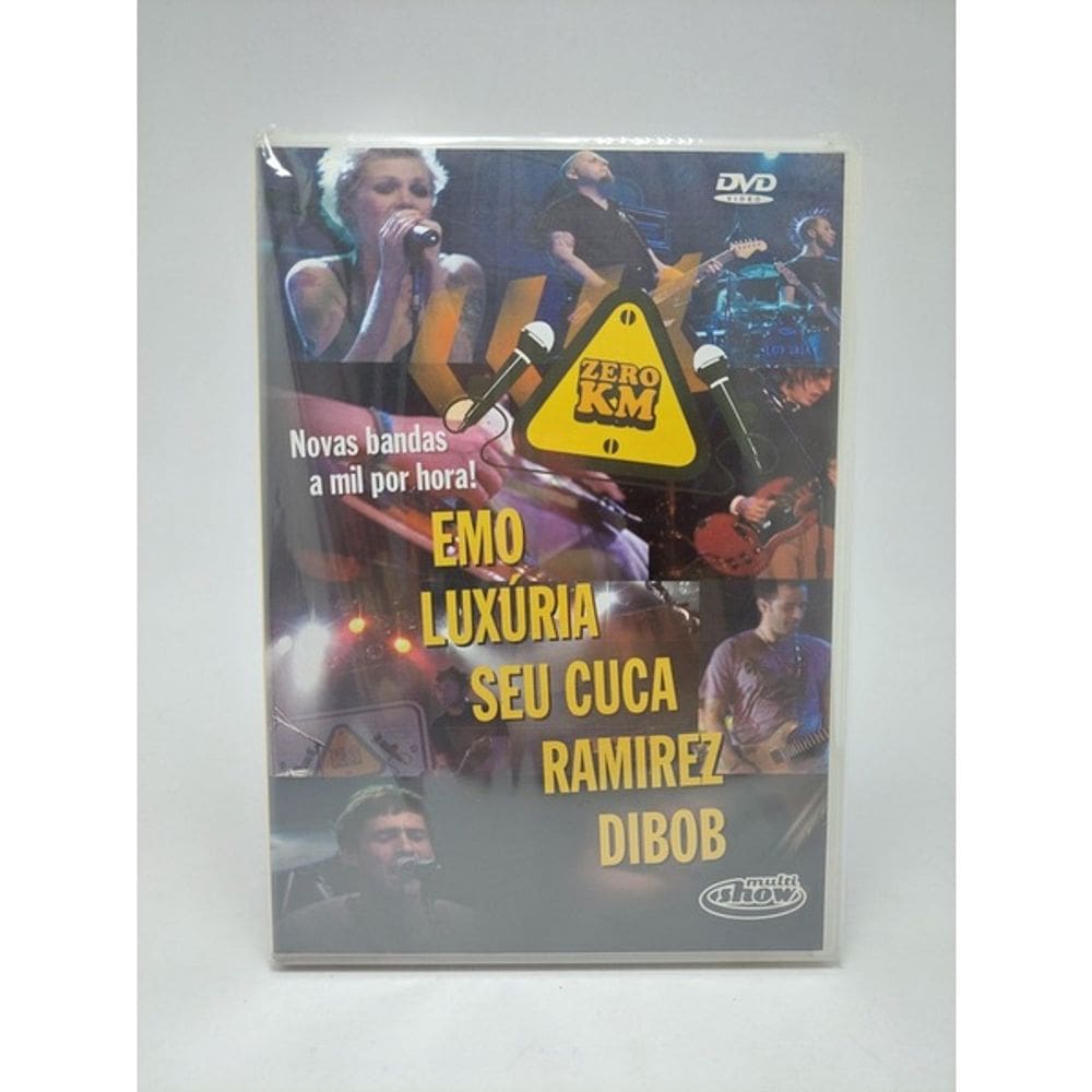 Dvd Zero Km, Nov as Bandas A Mil Por Hora