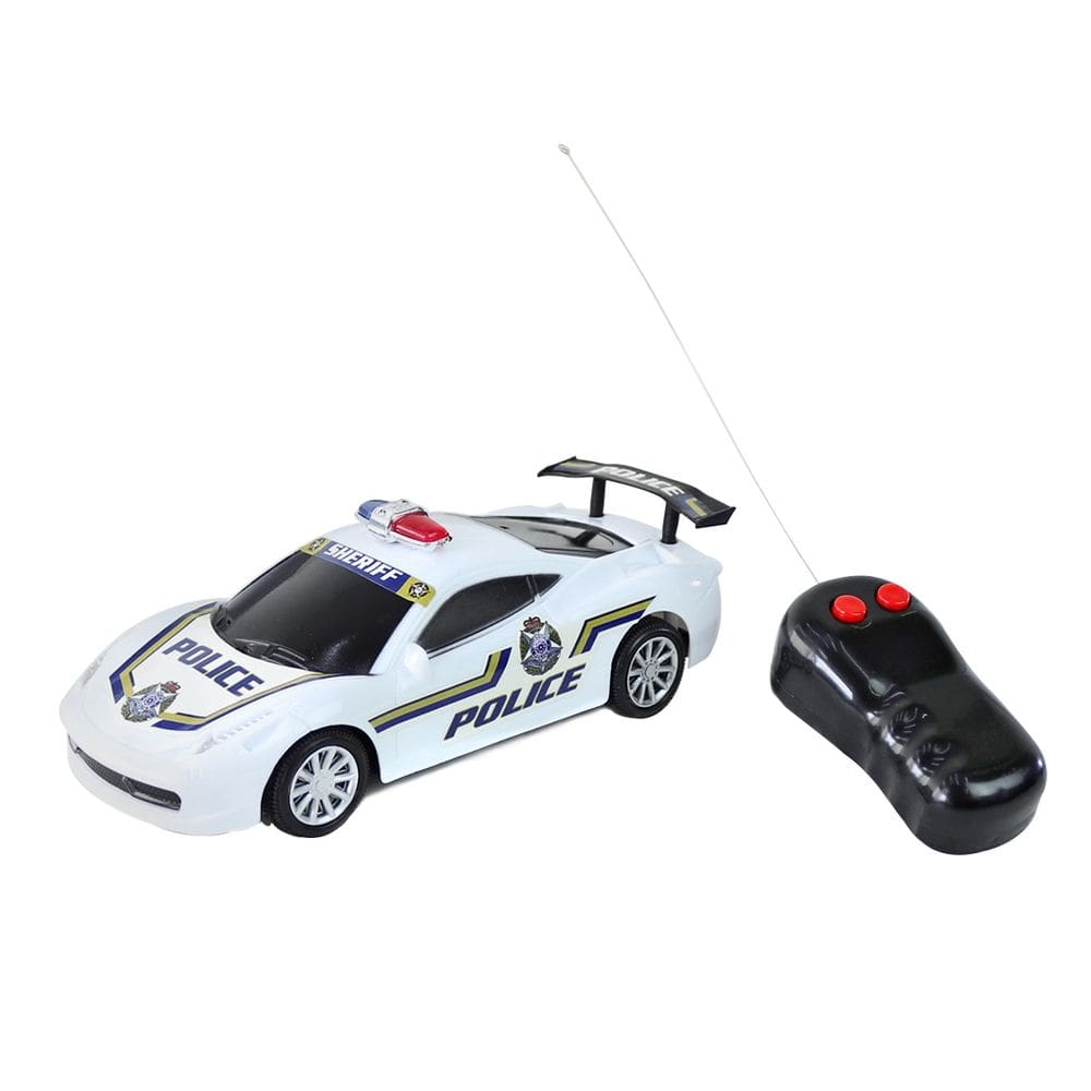 Carro Controle Remoto de Plástico Speed Viatura 4 Funções