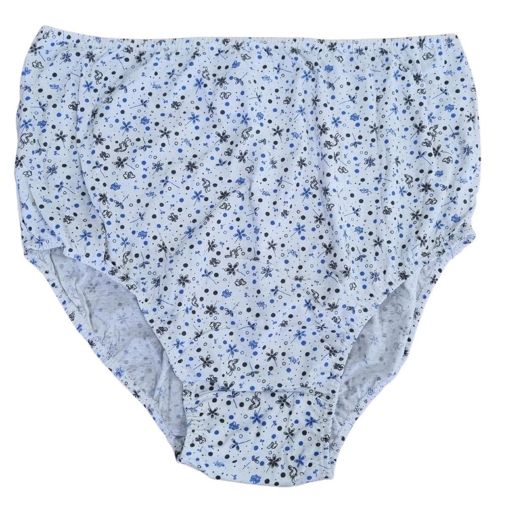Calçola Calcinha 100% Algodão Estampada Plus Size Tamanho Grande G1 ao G6