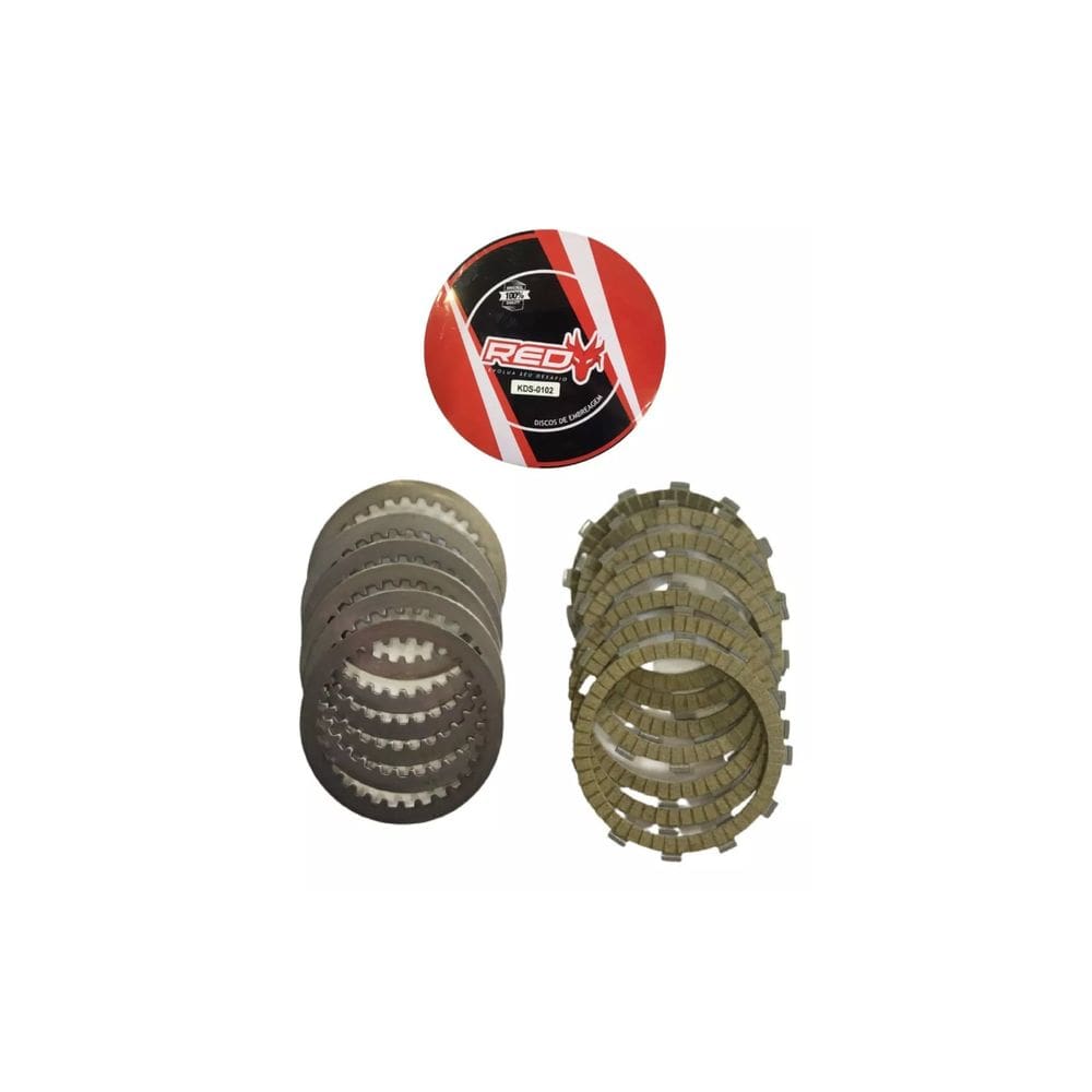 Discos Embreagem + Separadores Red Dragon Zx6r Zx6-r 07-16
