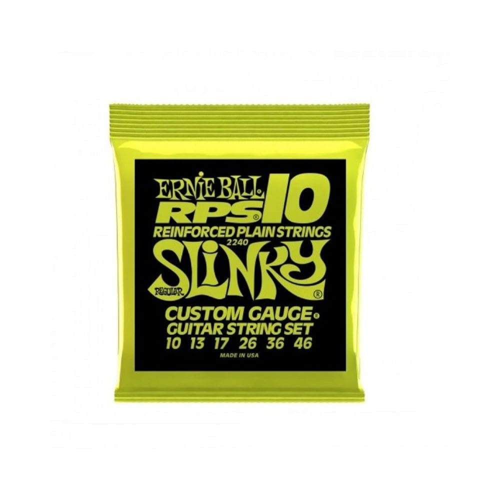 Encordoamento Para Guitarra 010.046 RPS Ernie Ball