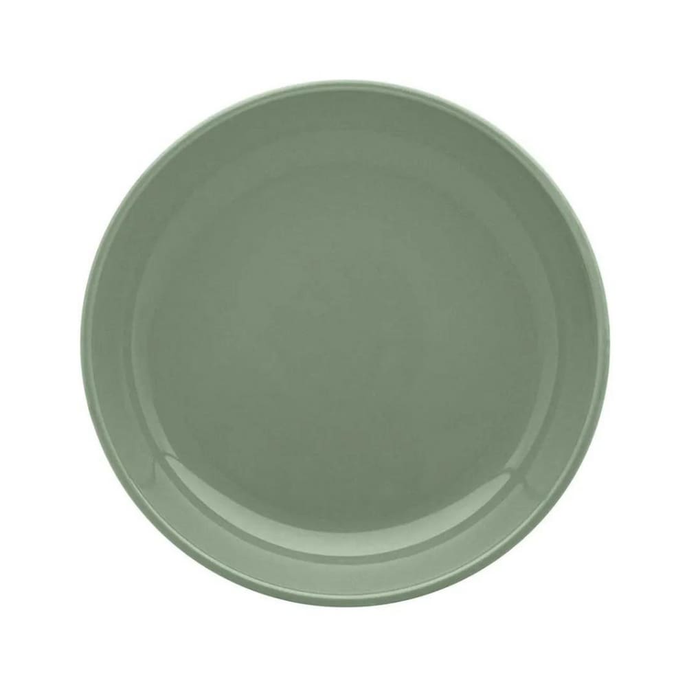 Prato Fundo Em Cerâmica Flat Matcha 20,5cm Oxford