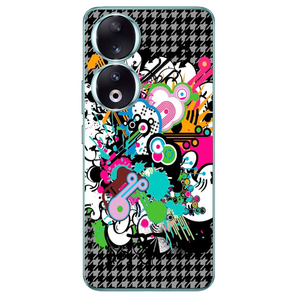 Capa Adesivo Skin022 Verso Para Honor 90 2023 (REA-AN00)
