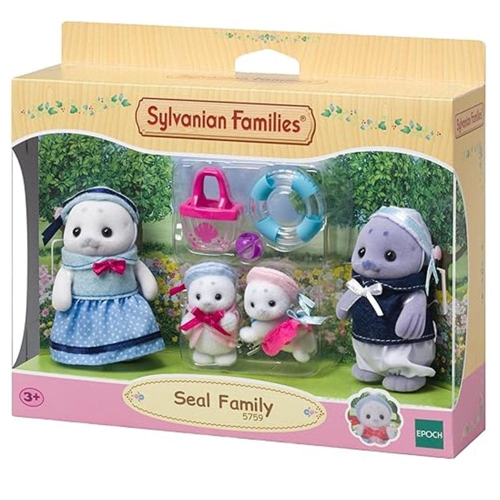 Sylvanian Families Conjunto Família Das Focas - Epoch