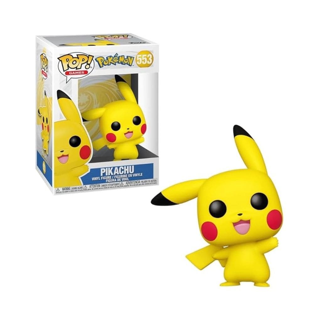 Boneco Funko Pop! Games Pokemon Pikachu - Candide