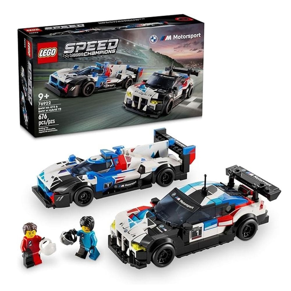 Lego Speed Carros De Corrida BMW M4 GT3 E BMW V8 - 76922