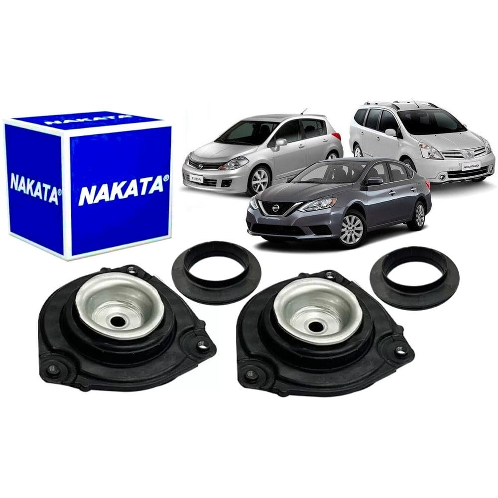 Par De Coxim E Rolamento Nakata Nissan Sentra Tiida Livina