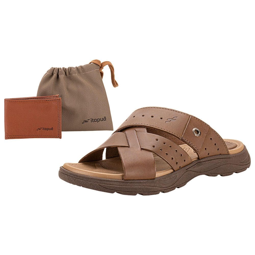 Kit Chinelo Masculino E Carteira Itapuã 1251