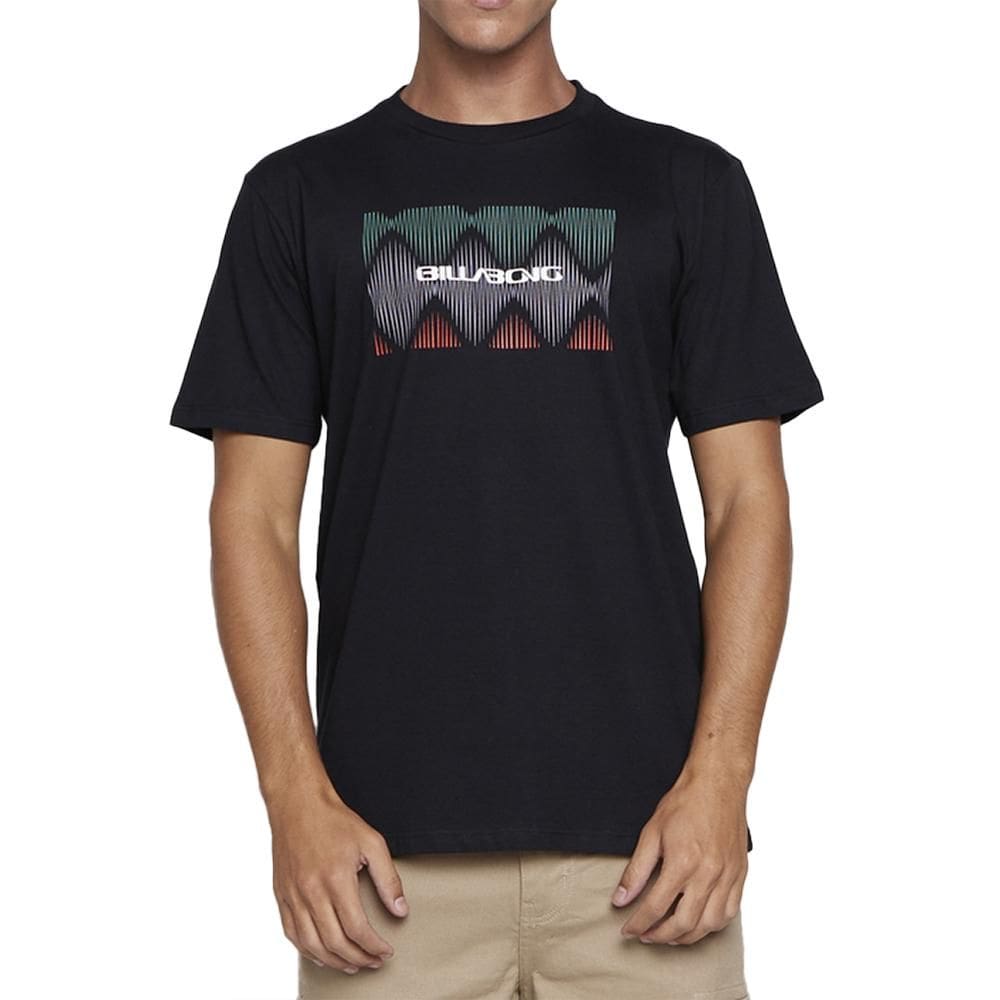 Camiseta Billabong Segment SM25 Masculina Preto