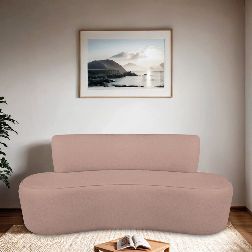 Sofá Orgânico 160cm 2 Lugares Antonela Rose