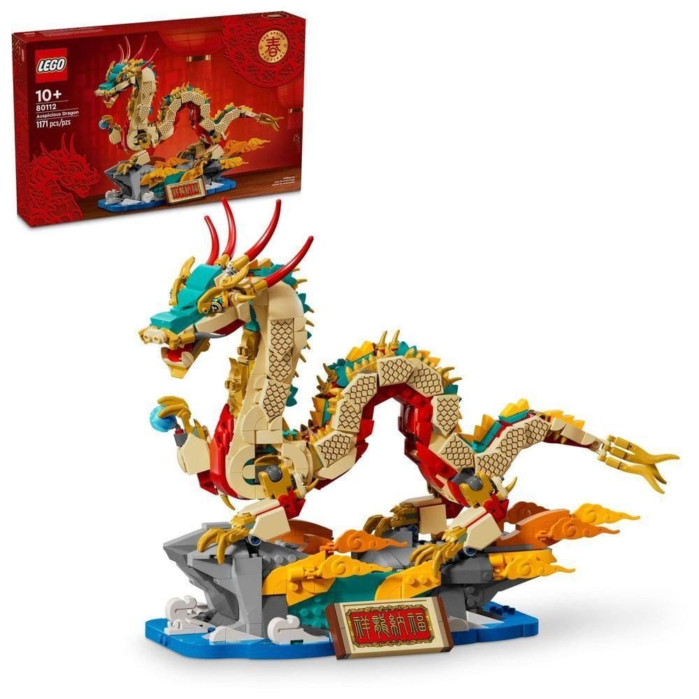 Lego Festival Da Primavera Dragão Auspicioso, 1.171 | Extra