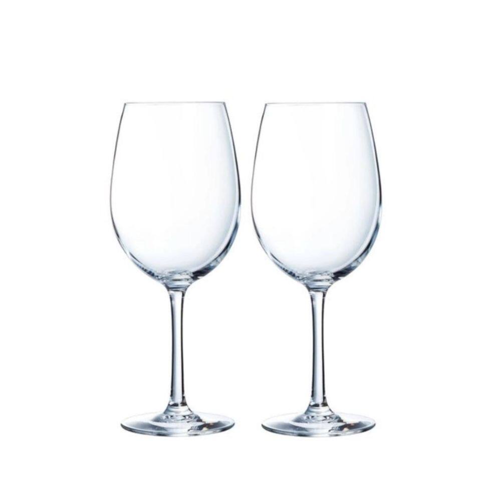 Kit 2 Taças de Cristal Arcoroc Vinho Chef Sommelier 350ml