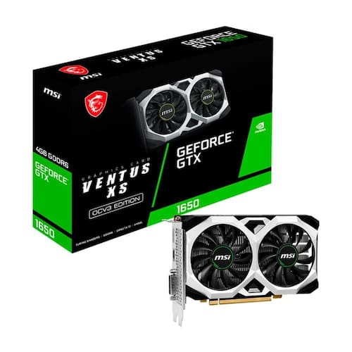 Imagem do produto Placa de Vídeo MSI Nvidia GTX1650 4GB GDDR6128B VENTUS XS em Extra