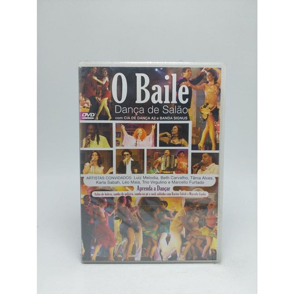 Dvd O Baile - Danca De Salão - Cia de Dança