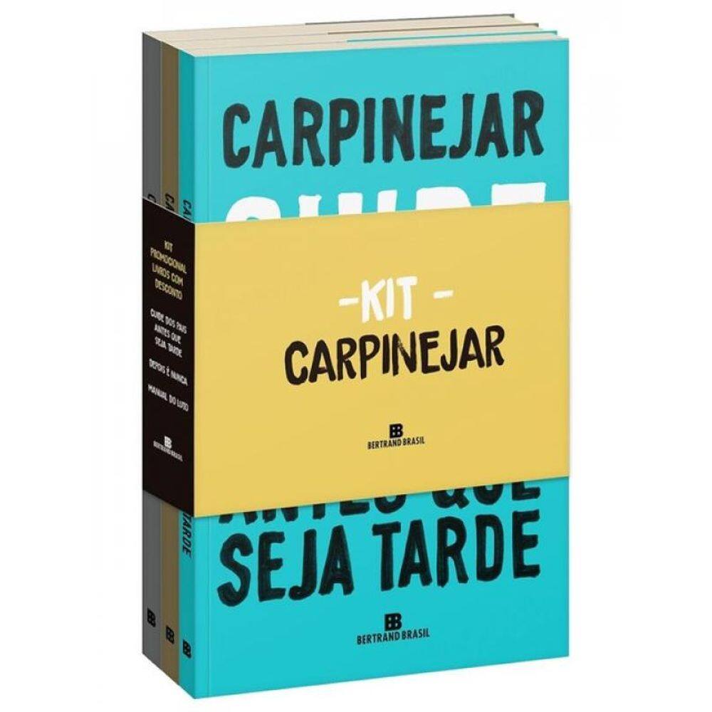 Kit Carpinejar - Cuide Dos Pais Antes Que Seja Tarde + Depois É Nunca + Manual Do Luto