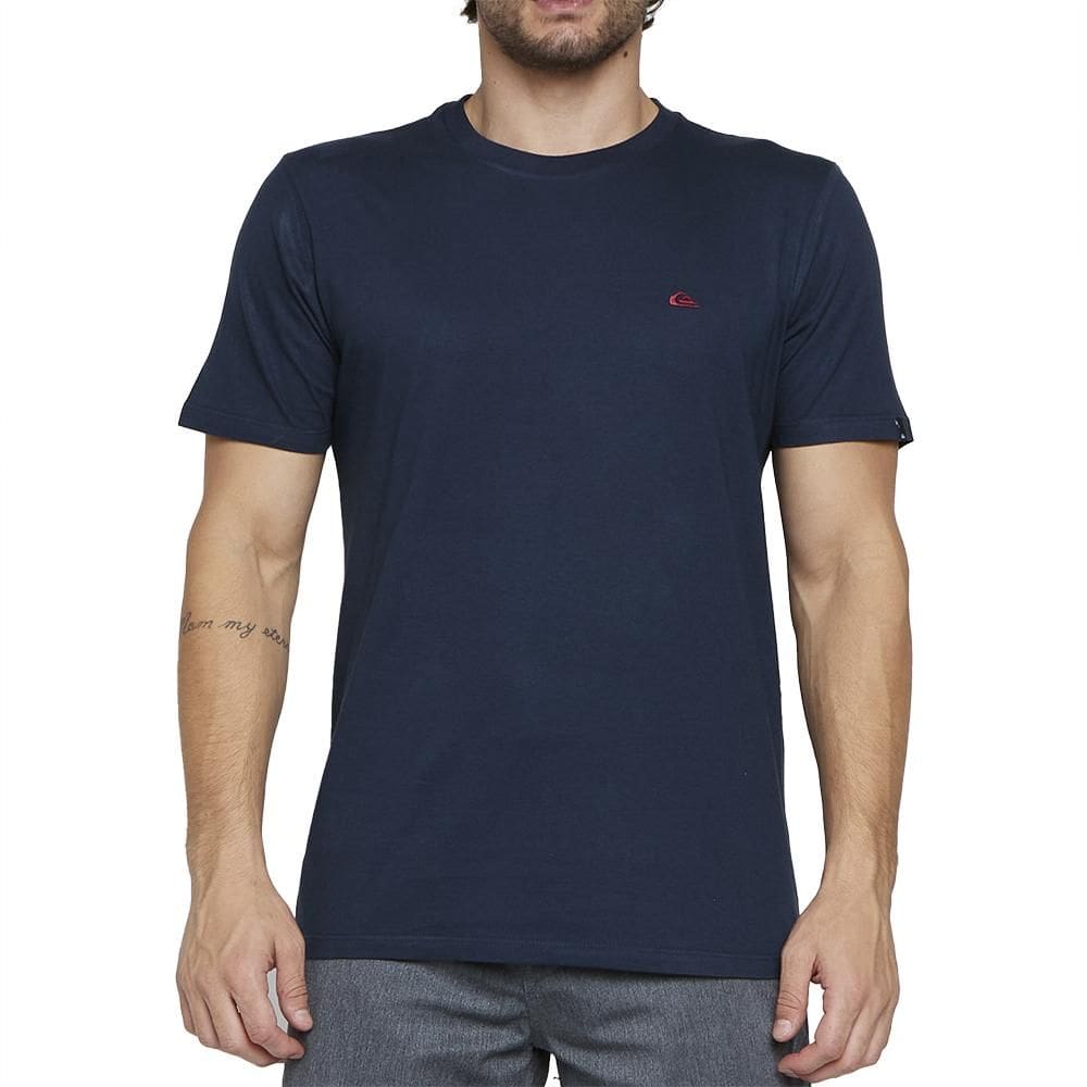 Camiseta Quiksilver Embroidery SM25 Masculina Marinho