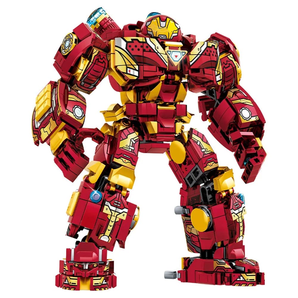 Brinquedo Bloco De Montagem Hulk Buster 823 pçs Super Heróis