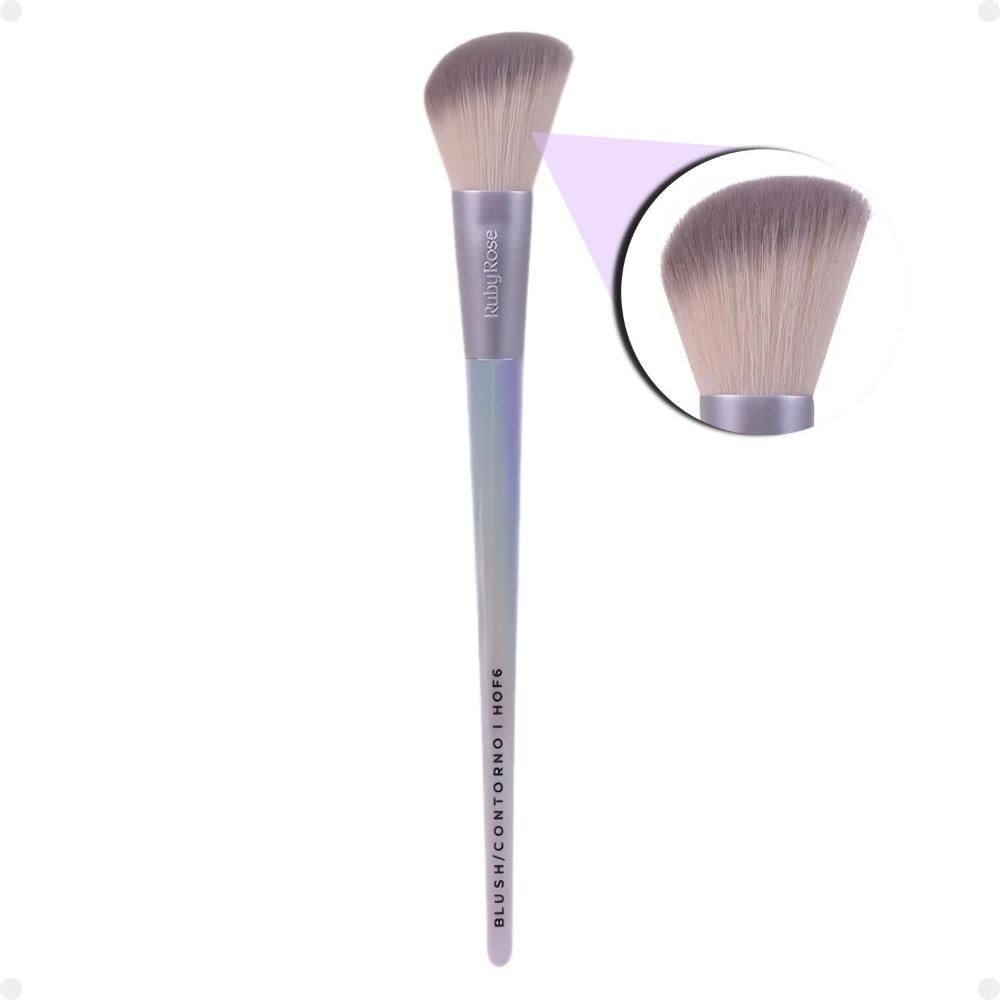 Pincel Blush e Contorno Ruby Rose Holographic Hb-hof6