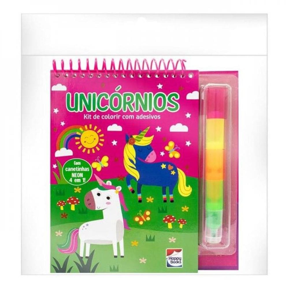 Livrinho 4 Em 1: Unicórnios