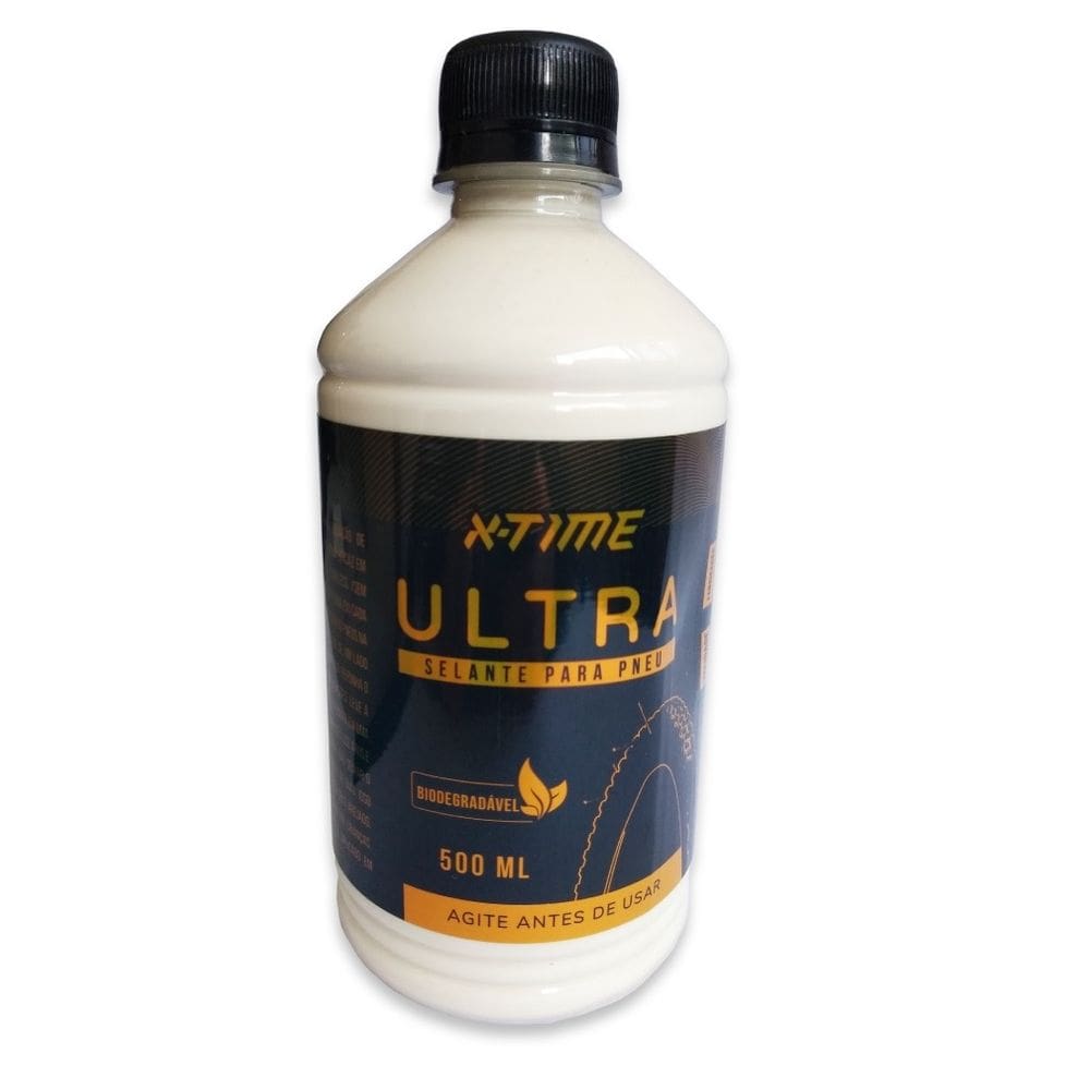 Selante Ultra Pneu de Bicicleta Tubeless 500ml Veda Furos X-Time