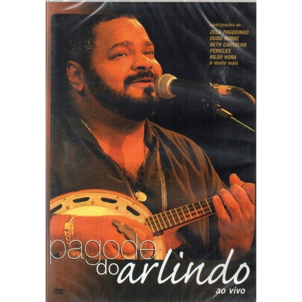 Dvd Arlindo Cruz - Pagode Do Arlindo Ao Viv o