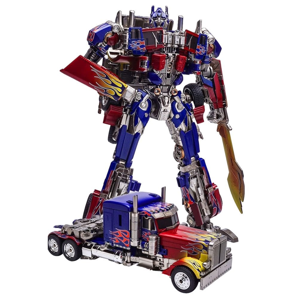 Optimus Prime Transformers Action Figure Boneco Vira Robo