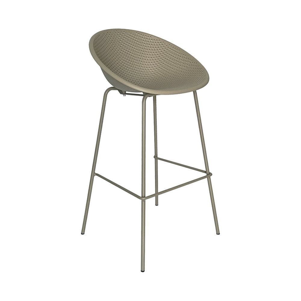 Banqueta Jardim e Varanda Alta 97cm Drops Cinza