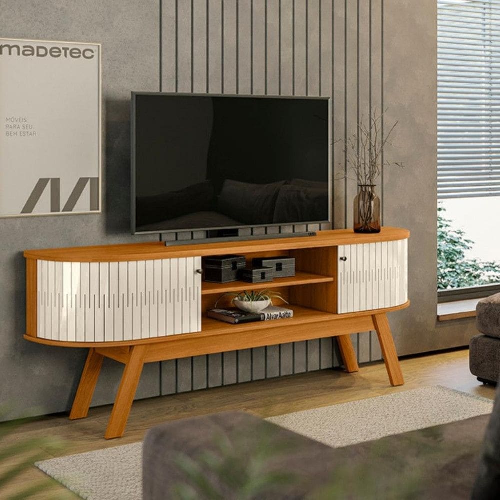 Rack para TV até 75 Polegadas Valência Madetec